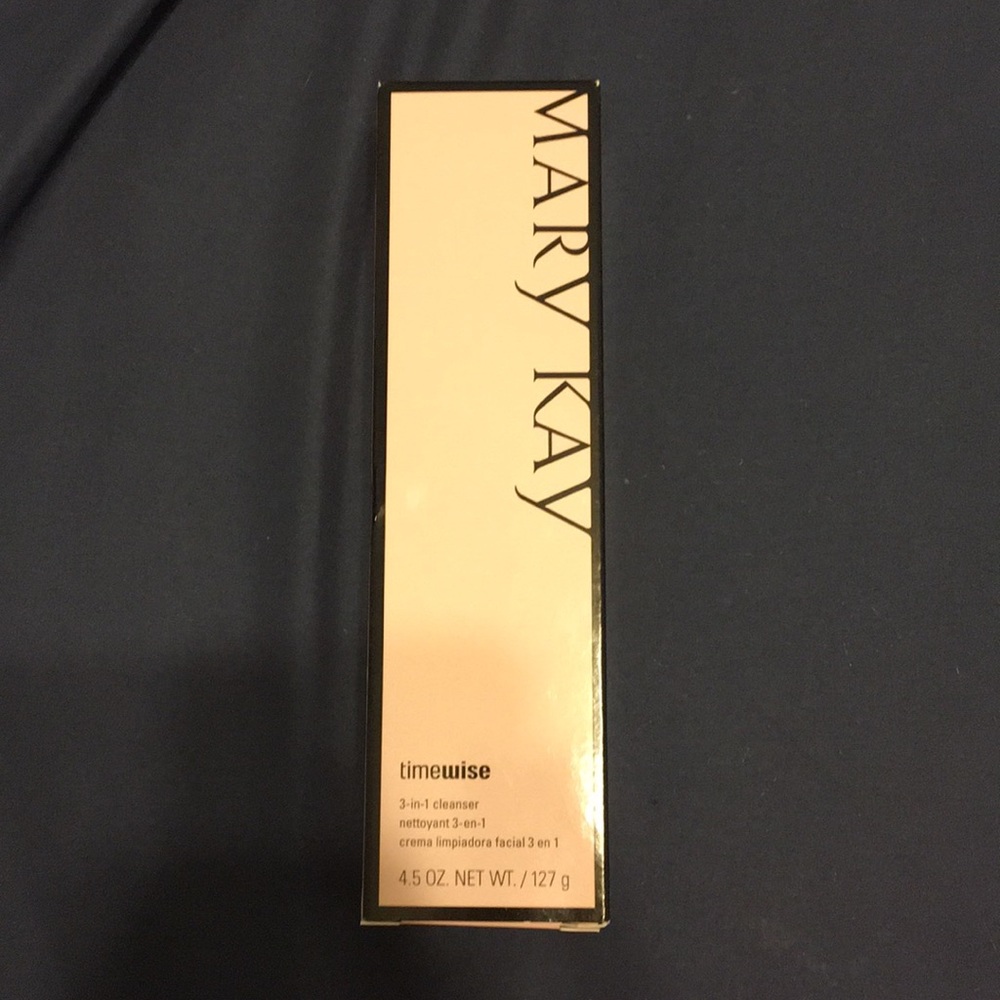Mary Kay 3-in-1 cleanser.